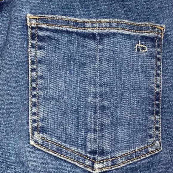 RAG & Bone Frayed Skinny Jeans Women's Size 27 High-rise Blue Wash Denim - Picture 4 of 10